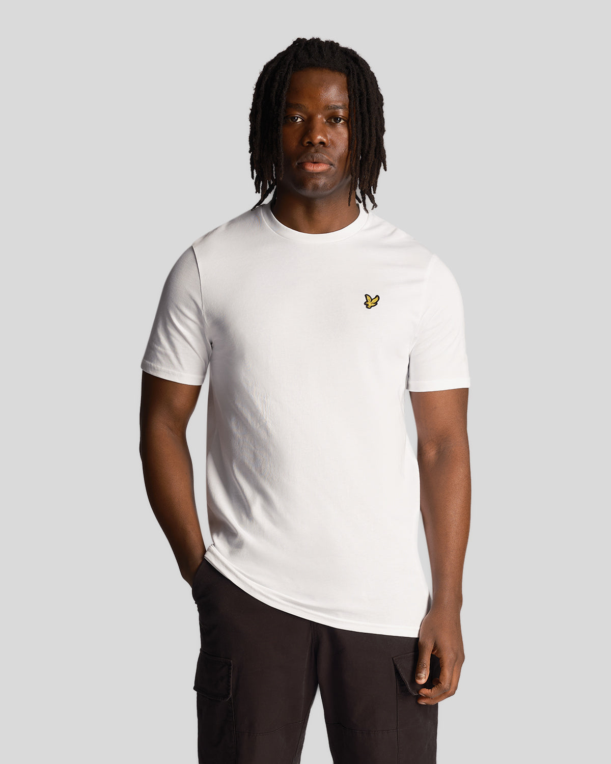 Lyle & Scott Mens Thistle Club Print T-Shirt in White – Lyle & Scott DE